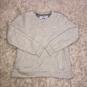 Cream Heathered Champion Crewneck